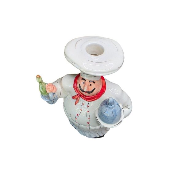 WCL Polystone Chef Sculpture Kitchen Decor - Picture 3 of 15